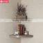 Hot sale Large Radial floating shelf Set of 2 MDF wood home wall decoration wall mounted corner wall shelf