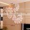 Eco-friendly MDF wood designer home wall decorating wall sticker