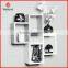 Home Decorative Cube Wall Shelf in Wood