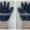 DDSAFETY Hot Sale Nature Cotton Work Glove With Rough Chip Finished