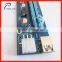 Molex riser card 6pin pcie to pci converter card mini pcie 60cm usb 3.0