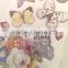 Multi Color Butterfly & Rose Design Sticker, Decorative Shinny Glitter Sticker