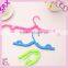 Customized NEW Plastic Folding Clothes Hangers With Multiple Functions, Expandable Plastic Folding Clothes Hanger