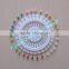 Assorted colors round ball pear head florist pin,wheel packing