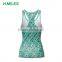 Spandex / Polyester Athletic bodybuilding tights girls women fitness running yoga tank top