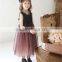 MGOO Elegant High Quality Black Little Girl Sequin Evening Dress Infant Party Dress Dot Tutu Gowns 5058