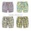 Good quality full plaid printing boys shorts