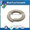 Made in Taiwan Lock Washer DIN 127 Form B Square End Spring Steel Bare Steel Zinc Plated