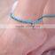 Sexy Turquoise Beads Plam Chain Anklets Ankle Summer Beach Foot Jewelry