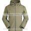 Grey Color Popular Tactical Warm Windproof and waterproof softshell fleeceJackets
