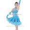 Girls Feather Ballroom Latin Dress Fancy Dress Competition For Kids