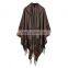 Color Cashmere Jacquard Shawl Scarf Fashion Cloak