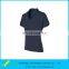 Custom Knitted V Shape Collar 100% Cotton Pique Woman Golf Shirt