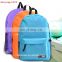 Unisex Design Various Color Simple School Bag