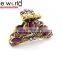 Fashion Europen Retro Large Metal Rhinestone Jewel Hair Claw Clip