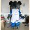 blue tie Koala mascot adult size Koala mascot costume