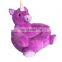 Purple quality plush stuffed cushion toy kids gift toy