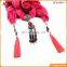 jewelry scarf with pendant