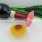 custom novelty silicone rubber champagne wine bottle stopper