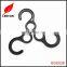 Factory supply cheap 20mm plastic S hanger hook