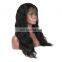 Raw unprocessed hair lace front wig in body wave 9A grade Indian human virgin hair wholesale price