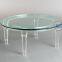 Custom Design Structure Crystal Clear Acrylic Desk Acrylic Furniture