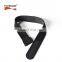 Elastic hook and loop Strap with plastic buckle