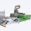 Hungary automatic customized cabinet cnc nesting cutting machinewoodworking router with boring head wood panel cutting