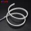 24V 6x12 mm smd2835 120leds/m mini side view silicone flex strip led neon light for decoration