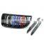 A Pair M Color Gloss Black Double Slat Sport Kidney Grille Grill For BMW E90 E91 323i 325i 328i 330i 335i Facelift 2005-2008