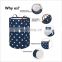 Laundry basket Thicker Foldable Round Storage Cotton Laundry Bag For storing laundry