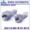 Quick coupler Pagoda ZG 1/2'',O.D 12 mm stainless steel conduit 3 inch steel pipe cap stainless ferrule fittings