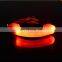 New LED Multicolor Luminescent Silicone Strap Safety Warning Light Pet Collar
