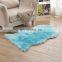 heart shape area carpet faux fur rug