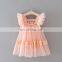 Girls' Dress 2020 Summer Cotton Ruffles Lace Children Clothes Dress