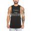 Custom Print Embroidery Men 100% Cotton Fitness Custom Print Plain Gym Tank Top
