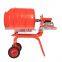Hot sale electric engine cement concrete mixer / portable mortar mixer machine