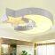 creative led ceiling lamp romantic stars moom acrylic lighting chandelier