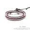 WBS2050 Hot new handmade beaded wrap bracelet Custom leather bracelets