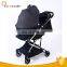 light weight compact easy fold baby travel stroller can with carrycot