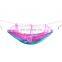 Ultra-Light Portable Camping Hammock with Mosquito Net Large Space Travel Camping Hiking Trip Parachute Hammock