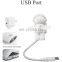 Giftwhole Mini USB Flexible Spaceman Astronaut Night LED Light Bulb for Laptop PC Reading