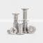 Stainless steel black chicago screws  m8 flat head  philips  binding post screws