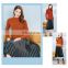 Women Cashmere Wool Sweater Jumper Top