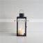 Led Lamps And Lanterns Home Decoration Led Clear Glass Lantern Metal Lantern Candle Holder For Home