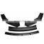 factory direct front Lips J, Matte black car modified universal front lip Spoiler For Cars