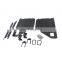 Steel Half doors for jeep wrangler JK black front doors tube doors for Jeep accessories