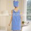 new products on china market microfiber bath towel beach set super absorbent brightly painted Bathrobe with shower cap
