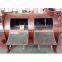SenVen coulter type  liquid to powder mixer machine and used in pesticide industrial