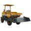 MAP Good quality site dumper truck with hydraulic steering